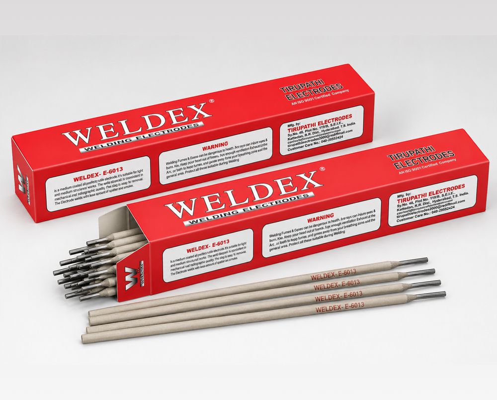 Mild steel welding electrodes