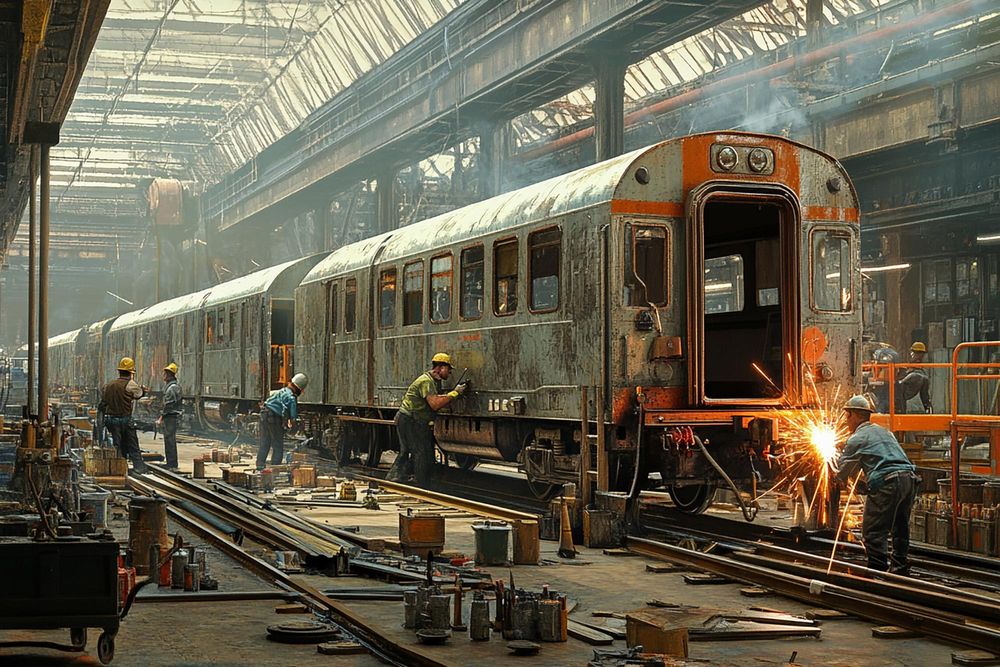 Railway tracks and infrastructure