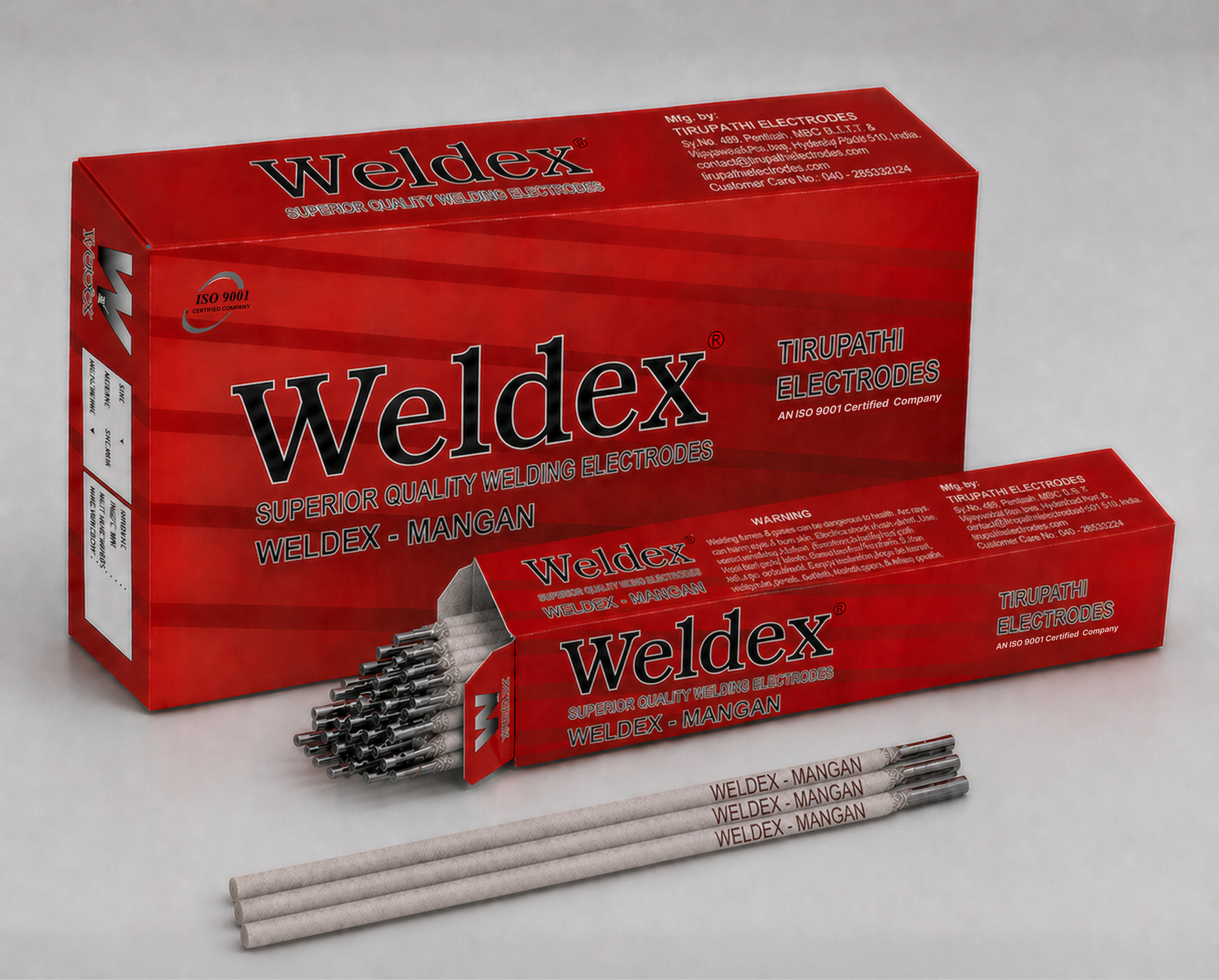 Weldex WELDEX - MANGAN hard facing welding electrodes