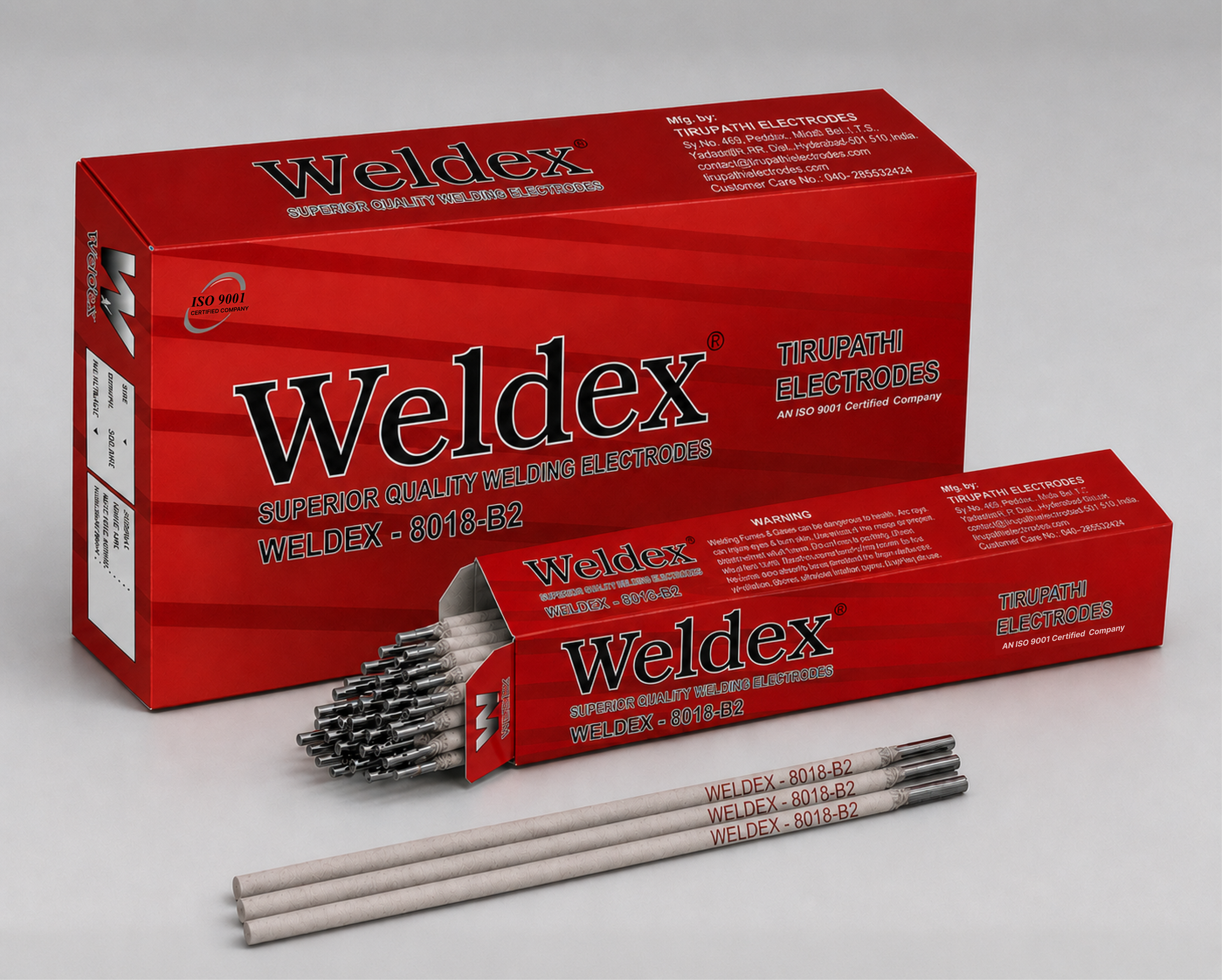 Weldex WELDEX - 8018-B2 low alloy steel welding electrodes