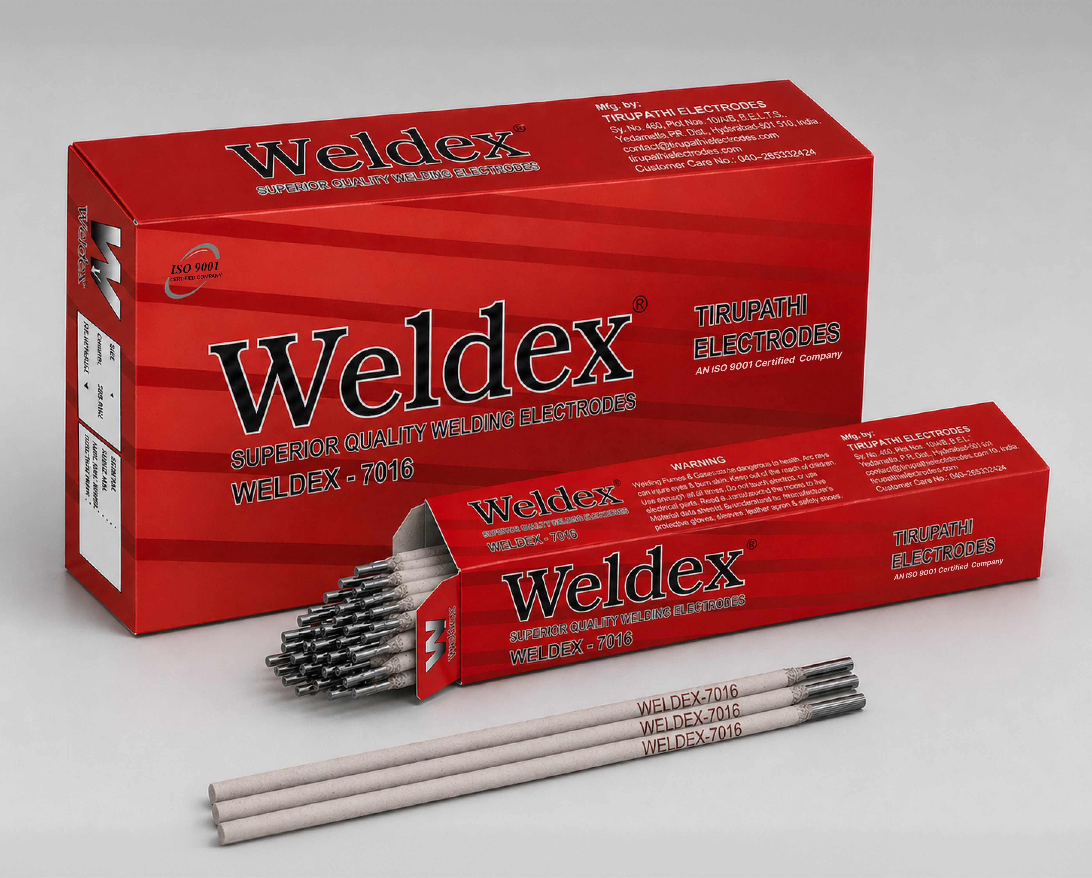 Weldex WELDEX-7016 low hydrogen welding electrodes