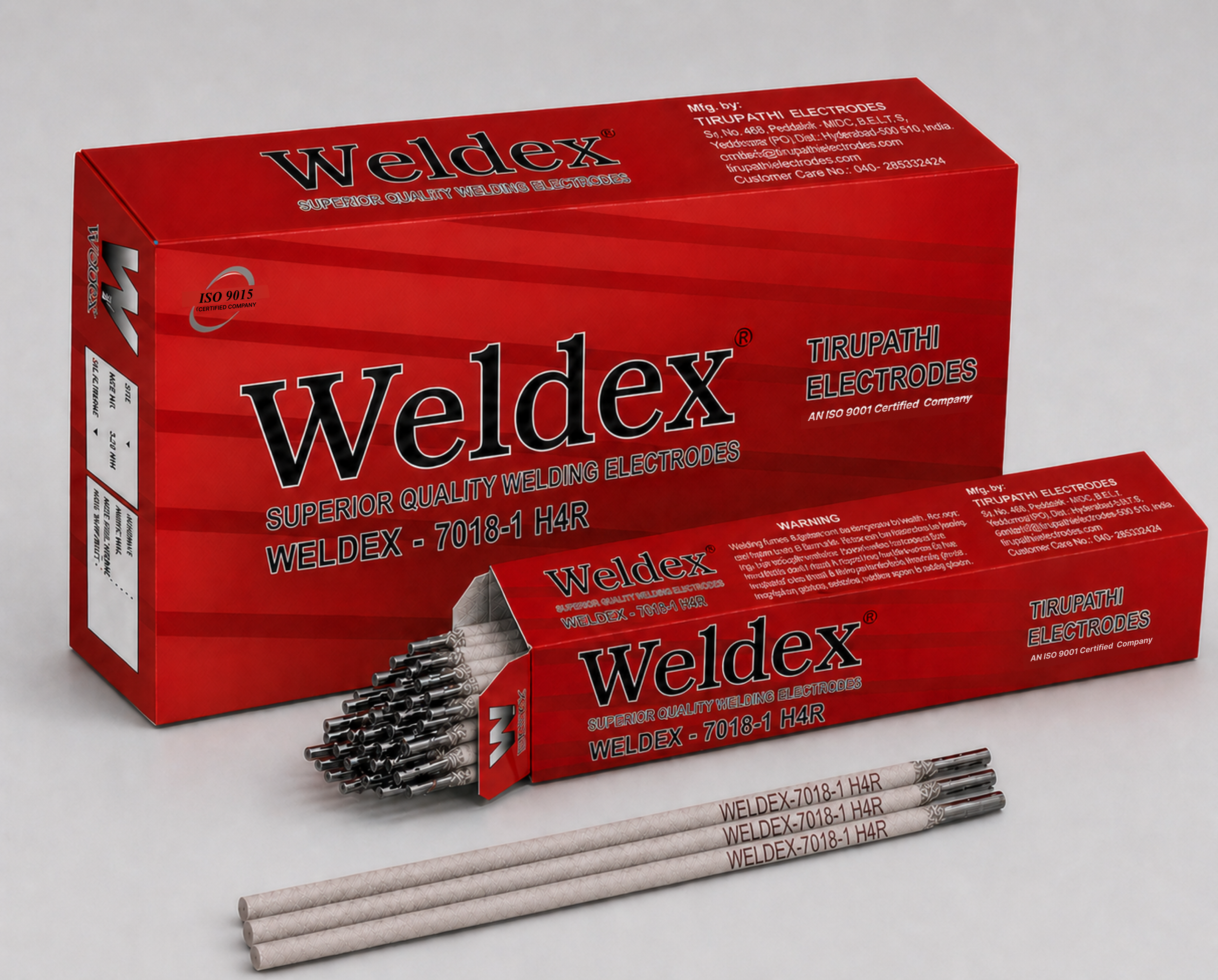 Weldex WELDEX-7018-1 H4R low hydrogen welding electrodes
