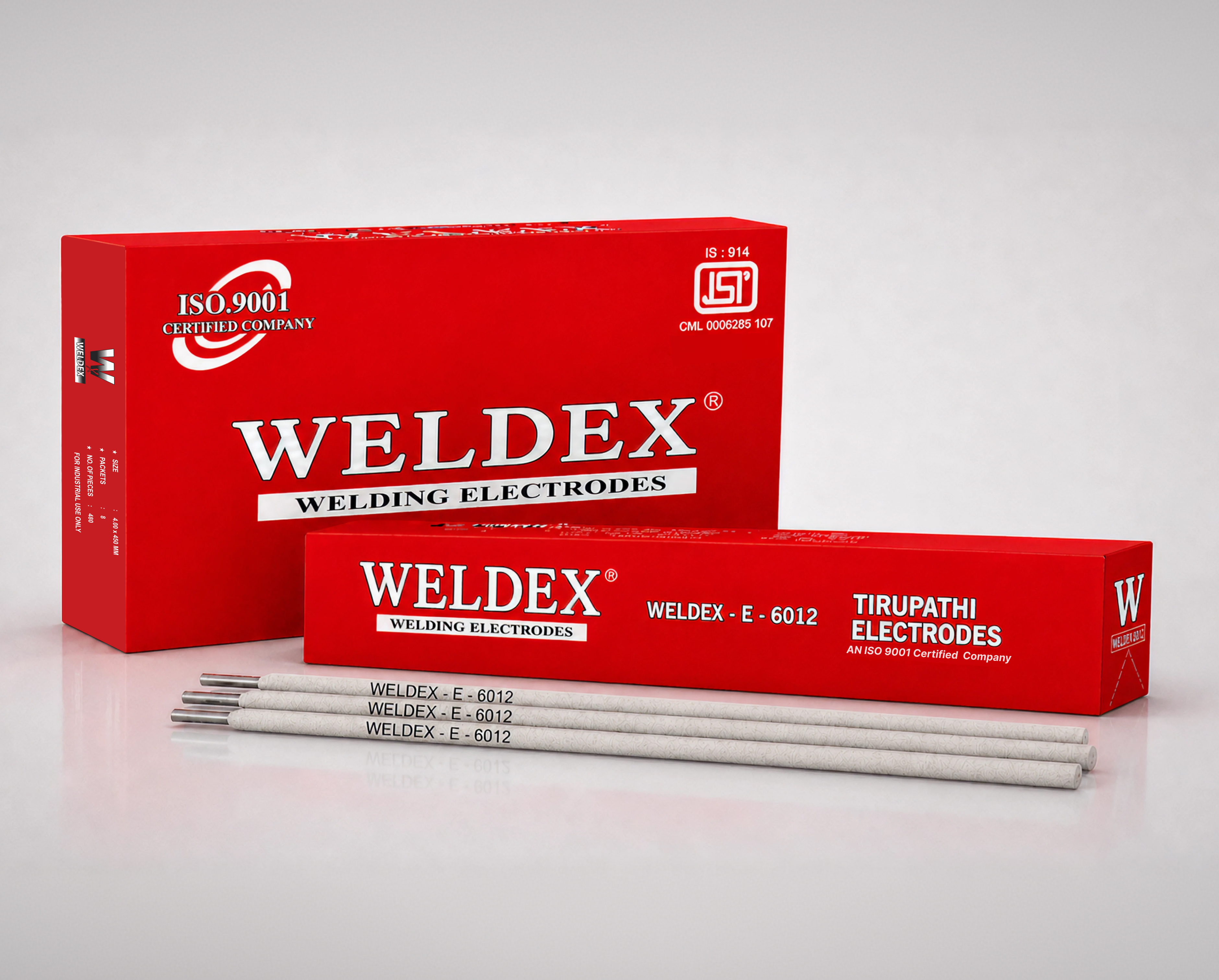 Weldex WELDEX-6012 mild steel welding electrodes