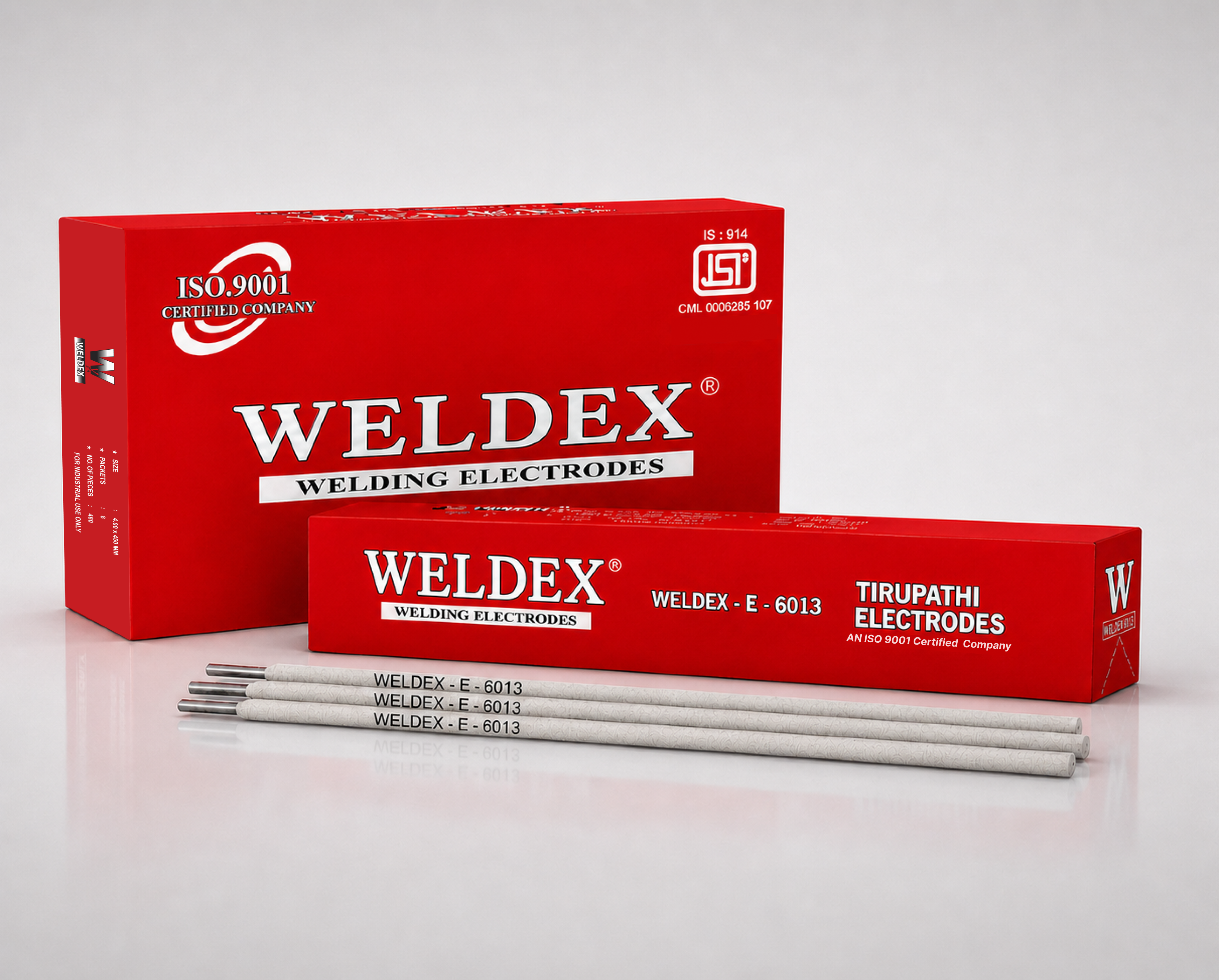 Weldex WELDEX-6013 mild steel welding electrodes