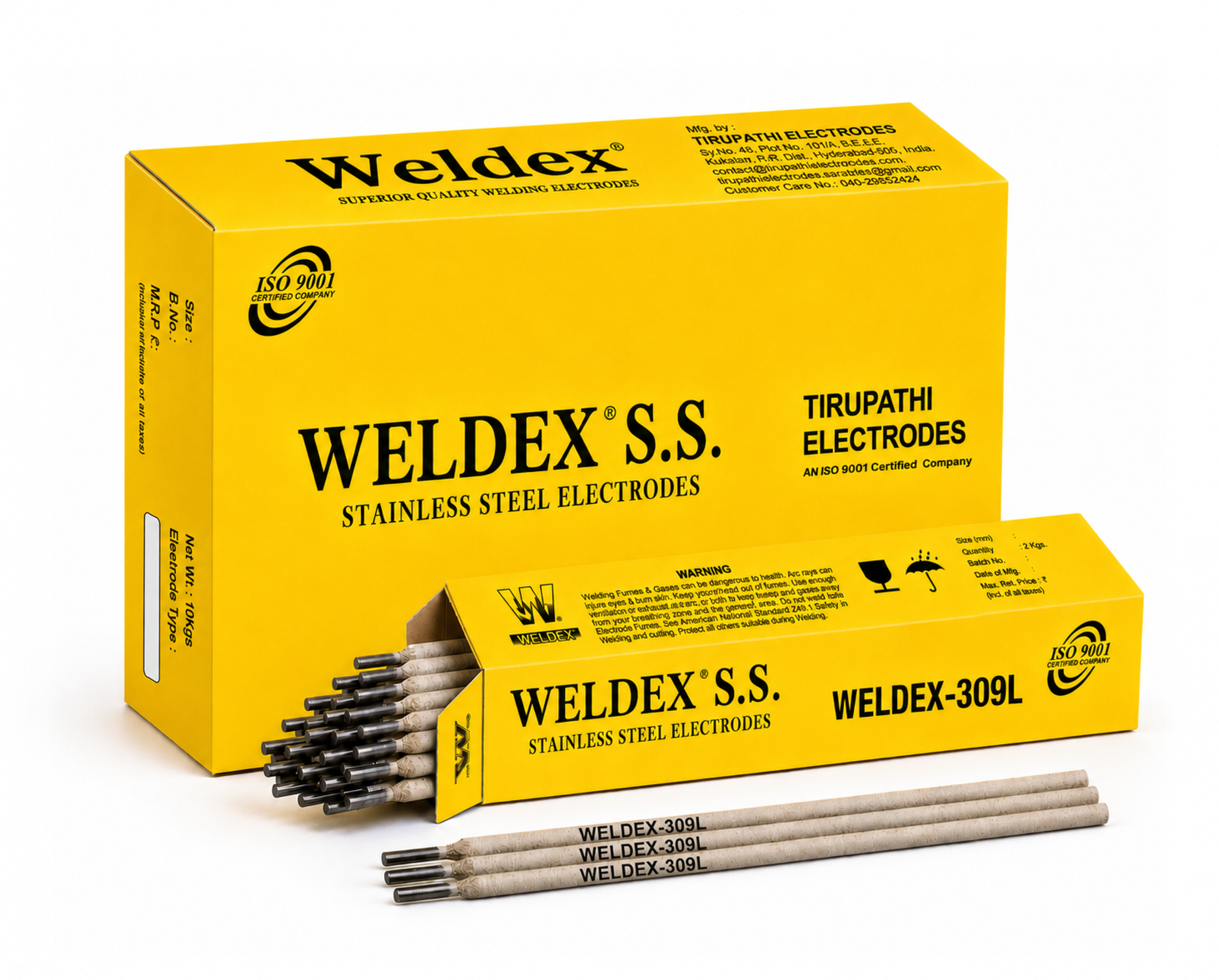 Weldex Weldex - 309L stainless steel welding electrodes