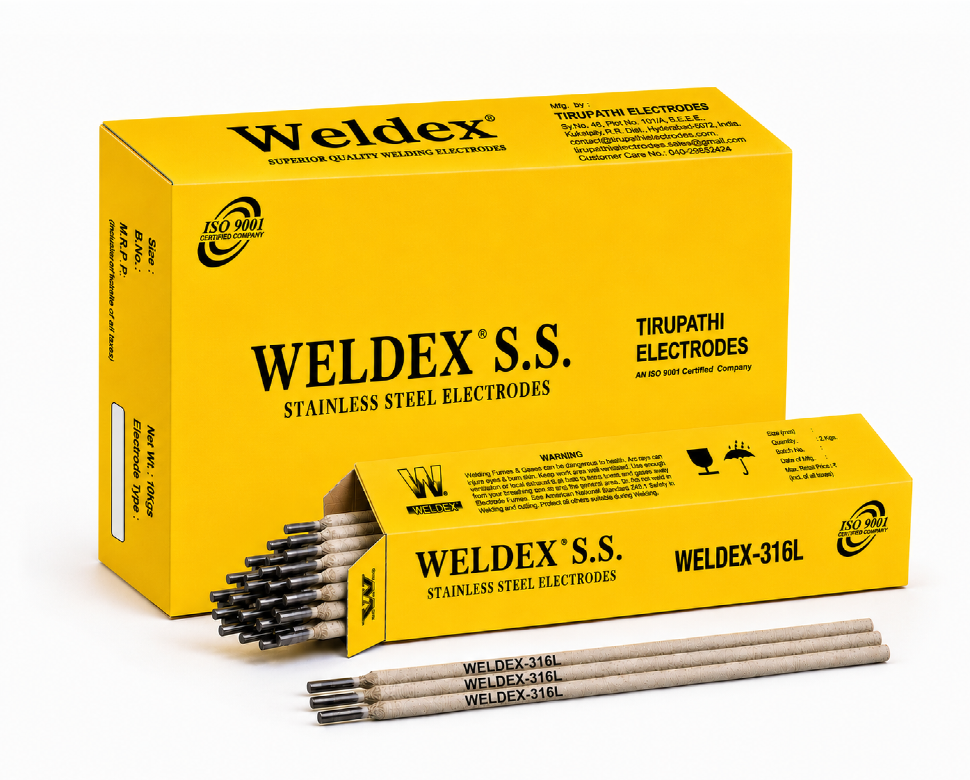 Weldex Weldex - 316L stainless steel welding electrodes